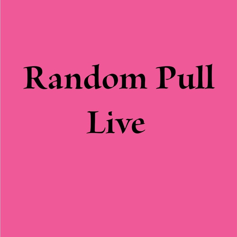 Live listing- random pull #3